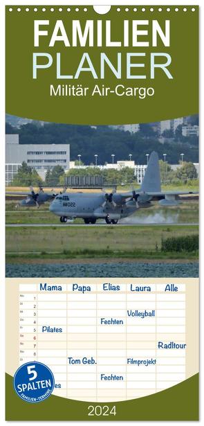 Familienplaner 2024 – Militär Air-Cargo mit 5 Spalten (Wandkalender, 21 x 45 cm) CALVENDO von TomTom,  TomTom