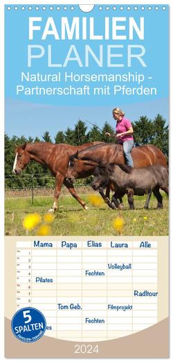 Familienplaner 2024 – Natural Horsemanship – Partnerschaft mit Pferden mit 5 Spalten (Wandkalender, 21 x 45 cm) CALVENDO von Bölts,  Meike