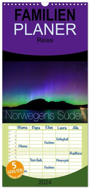 Familienplaner 2024 – Norwegens Süden mit 5 Spalten (Wandkalender, 21 x 45 cm) CALVENDO von Pictures,  AR