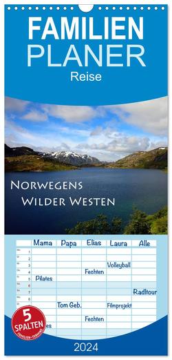 Familienplaner 2024 – Norwegens Wilder Westen mit 5 Spalten (Wandkalender, 21 x 45 cm) CALVENDO von Seidl,  Helene