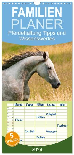 Familienplaner 2024 – Pferdehaltung Tipps und Wissenswertes mit 5 Spalten (Wandkalender, 21 x 45 cm) CALVENDO von Bölts,  Meike