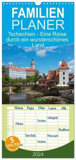 Familienplaner 2024 – Tschechien – Eine Reise durch ein wunderschönes Land mit 5 Spalten (Wandkalender, 21 x 45 cm) CALVENDO von Scholz,  Frauke
