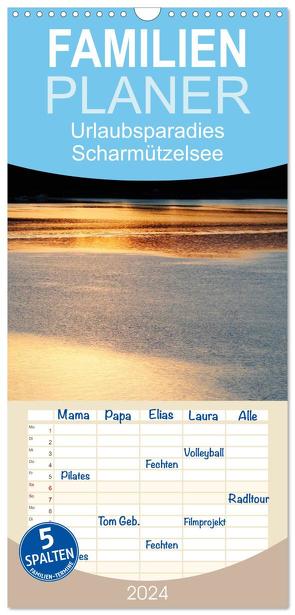 Familienplaner 2024 – Urlaubsparadies Scharmützelsee mit 5 Spalten (Wandkalender, 21 x 45 cm) CALVENDO von Jäger,  Anette/Thomas