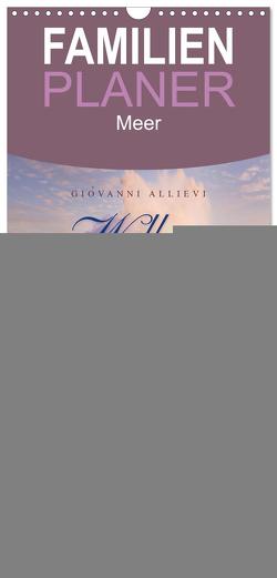 Familienplaner 2024 – Wellen Konzert mit 5 Spalten (Wandkalender, 21 x 45 cm) CALVENDO von Allievi,  Giovanni