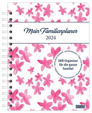 Familienplaner-Buch Colour 2024 17,5×23,1