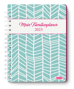 Familienplaner-Buch Pattern 2023 – Diary – Buchkalender – Taschenkalender – 17,5×23,1