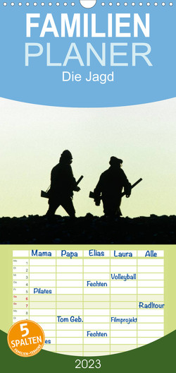 Familienplaner Emotionale Momente: Die Jagd. (Wandkalender 2023 , 21 cm x 45 cm, hoch) von Gerlach GDT,  Ingo