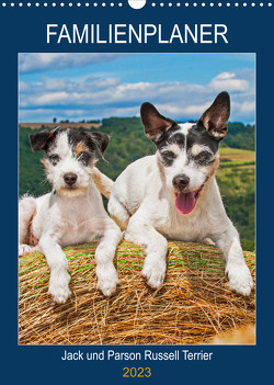 Familienplaner Jack und Parson Russell Terrier (Wandkalender 2023 DIN A3 hoch) von Starick,  Sigrid