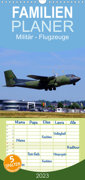 Familienplaner Militär – Flugzeuge (Wandkalender 2023 , 21 cm x 45 cm, hoch) von Heilscher,  Thomas