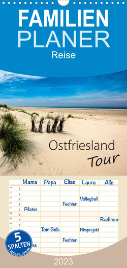 Familienplaner Ostfriesland – Tour (Wandkalender 2023 , 21 cm x 45 cm, hoch) von Dreegmeyer,  H.