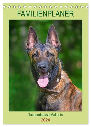 Familienplaner Tausendsassa Malinois (Tischkalender 2024 DIN A5 hoch), CALVENDO Monatskalender von Starick,  Sigrid