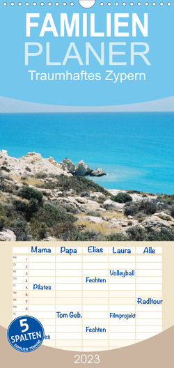 Familienplaner Traumhaftes Zypern (Wandkalender 2023 , 21 cm x 45 cm, hoch) von Fehske-Egbers,  Iris, Rosenkatzen-Fotografie
