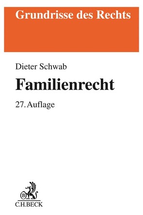 Familienrecht von Schwab,  Dieter