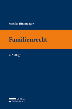 Familienrecht von Hinteregger,  Monika
