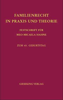 Familienrecht in Praxis und Theorie von Dose,  Hans-Joachim, Schwab,  Dieter