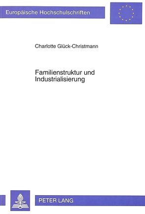 Familienstruktur und Industrialisierung von Glück-Christmann,  Charlotte