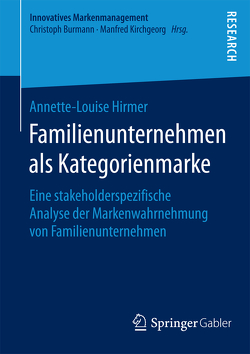 Familienunternehmen als Kategorienmarke von Hirmer,  Annette-Louise