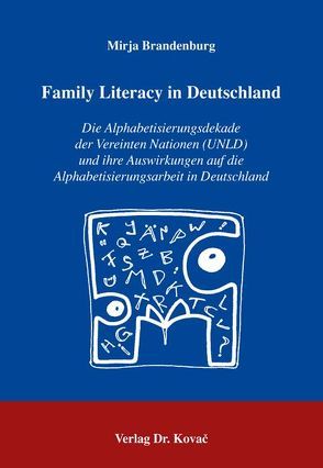 Family Literacy in Deutschland von Brandenburg,  Mirja