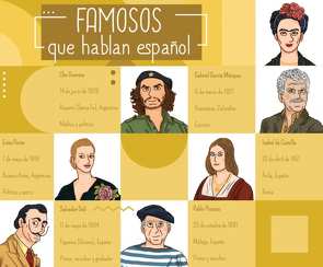 Famosos que hablan español