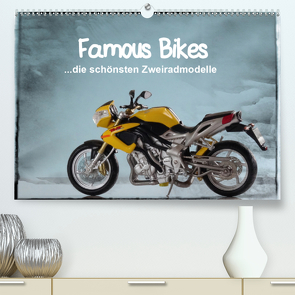 Famous Bikes – die schönsten Zweiradmodelle (Premium, hochwertiger DIN A2 Wandkalender 2020, Kunstdruck in Hochglanz) von Huschka,  Klaus-Peter