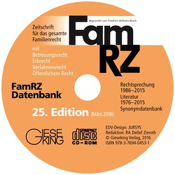 FamRZ Datenbank von Schwab,  Dieter