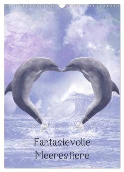 Fantasievolle Meerestiere (Wandkalender 2024 DIN A3 hoch), CALVENDO Monatskalender von Gatterwe,  Simone