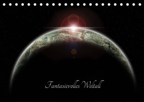Fantasievolles Weltall (Tischkalender 2023 DIN A5 quer) von Geiling,  Wibke