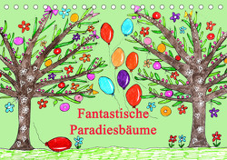 Fantastiche Paradiesbäume (Tischkalender 2024 DIN A5 quer), CALVENDO Monatskalender von Sarnade,  Sarnade