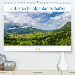 Fantastische Alpenlandschaften (Premium, hochwertiger DIN A2 Wandkalender 2023, Kunstdruck in Hochglanz) von Artist Design,  Magic, Gierok-Latniak,  Steffen