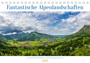 Fantastische Alpenlandschaften (Tischkalender 2023 DIN A5 quer) von Artist Design,  Magic, Gierok-Latniak,  Steffen