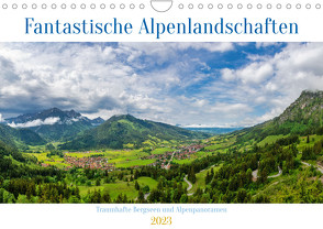 Fantastische Alpenlandschaften (Wandkalender 2023 DIN A4 quer) von Artist Design,  Magic, Gierok-Latniak,  Steffen