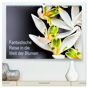 Fantastische Reise in die Welt der Blumen (hochwertiger Premium Wandkalender 2024 DIN A2 quer), Kunstdruck in Hochglanz von Klöppel,  Anke