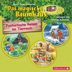 Fantastische Reisen ins Tierreich. Die Hörbuchbox (Das magische Baumhaus) von Kaminski,  Stefan, Pope Osborne,  Mary, Rahn,  Sabine