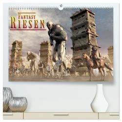 Fantasy Riesen (hochwertiger Premium Wandkalender 2024 DIN A2 quer), Kunstdruck in Hochglanz von Schröder,  Karsten