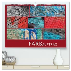 FARBauftrag (hochwertiger Premium Wandkalender 2024 DIN A2 quer), Kunstdruck in Hochglanz von Sachse,  Kathrin
