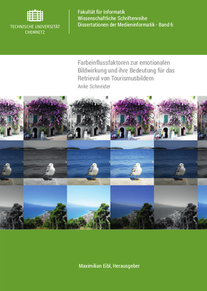 Farbeinflussfaktoren zur emotionalen Bildwirkung und ihre Bedeutung für das Retrieval von Tourismusbildern von Schneider,  Anke
