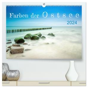 Farben der Ostsee (hochwertiger Premium Wandkalender 2024 DIN A2 quer), Kunstdruck in Hochglanz von Rath Photography,  Margret