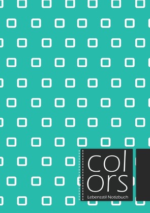 Farben Lifestyle-Notizbuch / Farben Lifestyle-Notizbuch, handgezeichnet, einzigartiges Muster-Cover-Design, mit gepunkteten Linien, 180 Seiten, Größe A5, Buch 13. von Books,  Bespoke