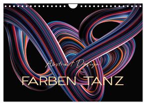 Farben Tanz Abstract Design (Wandkalender 2024 DIN A4 quer), CALVENDO Monatskalender von Roder,  Peter