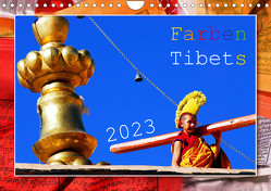 Farben Tibets (Wandkalender 2023 DIN A4 quer) von Bergermann,  Manfred