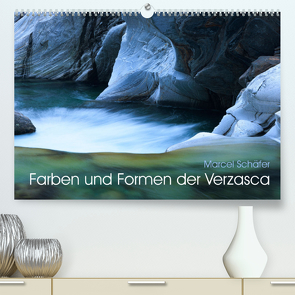 Farben und Formen der Verzasca (Premium, hochwertiger DIN A2 Wandkalender 2023, Kunstdruck in Hochglanz) von Schaefer,  Marcel