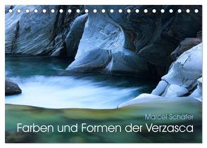 Farben und Formen der Verzasca (Tischkalender 2024 DIN A5 quer), CALVENDO Monatskalender von Schaefer,  Marcel