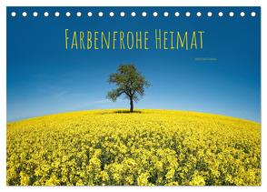 Farbenfrohe Heimat (Tischkalender 2024 DIN A5 quer), CALVENDO Monatskalender von Dittmann,  Bettina
