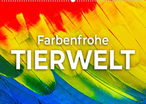 Farbenfrohe Tierwelt (Wandkalender 2023 DIN A2 quer) von SF