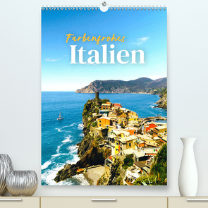 Farbenfrohes Italien (Premium, hochwertiger DIN A2 Wandkalender 2023, Kunstdruck in Hochglanz) von SF
