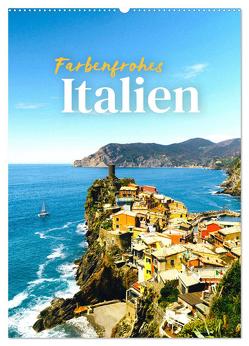 Farbenfrohes Italien (Wandkalender 2024 DIN A2 hoch), CALVENDO Monatskalender von SF,  SF