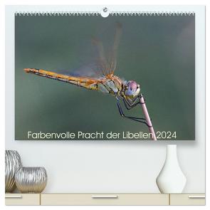 Farbenvolle Pracht der Libellen (hochwertiger Premium Wandkalender 2024 DIN A2 quer), Kunstdruck in Hochglanz von Blickwinkel,  Dany´s