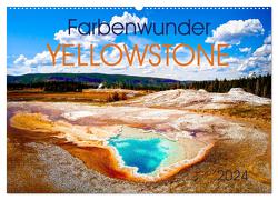 Farbenwunder Yellowstone (Wandkalender 2024 DIN A2 quer), CALVENDO Monatskalender von Hans Steffl,  Mike