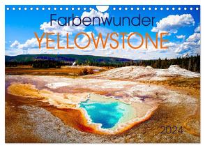 Farbenwunder Yellowstone (Wandkalender 2024 DIN A4 quer), CALVENDO Monatskalender von Hans Steffl,  Mike