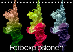 Farbexplosionen (Tischkalender 2023 DIN A5 quer) von Immephotography
